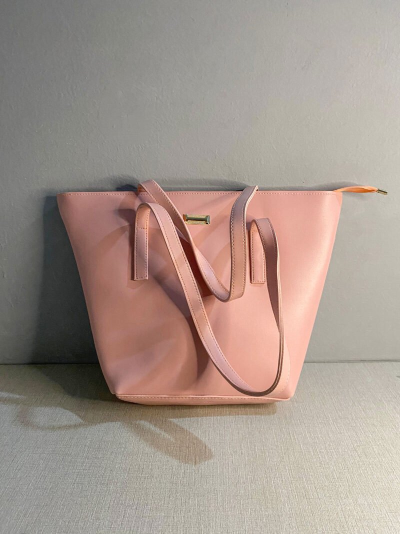 Light Pink Tote Shoulder Bag