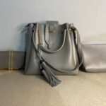 Alexa Grey 3 Piece Handbag