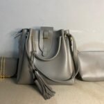 Alexa Grey 3 Piece Handbag