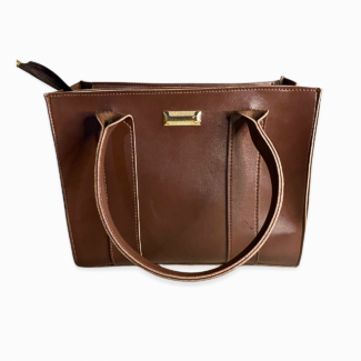 Royal Brown Torte Handbag With Strap